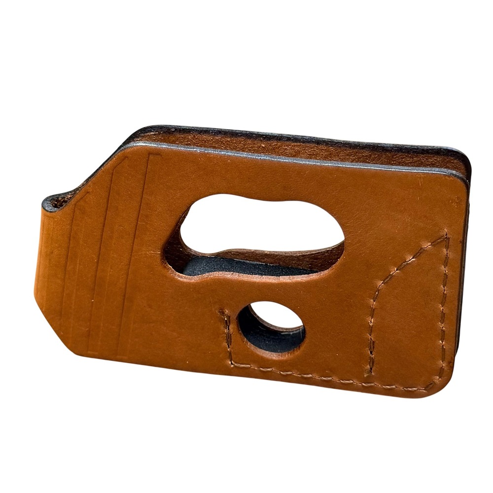 Conceal City Pocket Grip Holster Brown Leather Anti-Print DeSantis Style USA - Picture 4 of 8